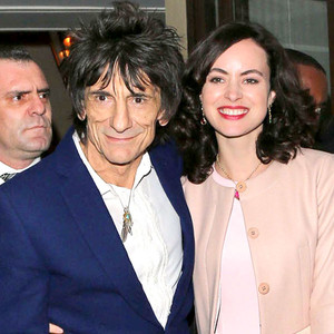 Ronnie Wood, Sally Humphreys Ronnie Wood, Sally Humphreys